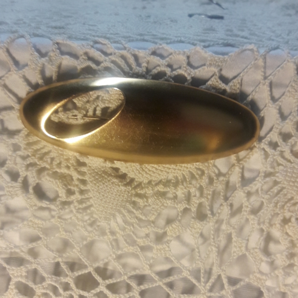 Monet Gold Tone Brooch